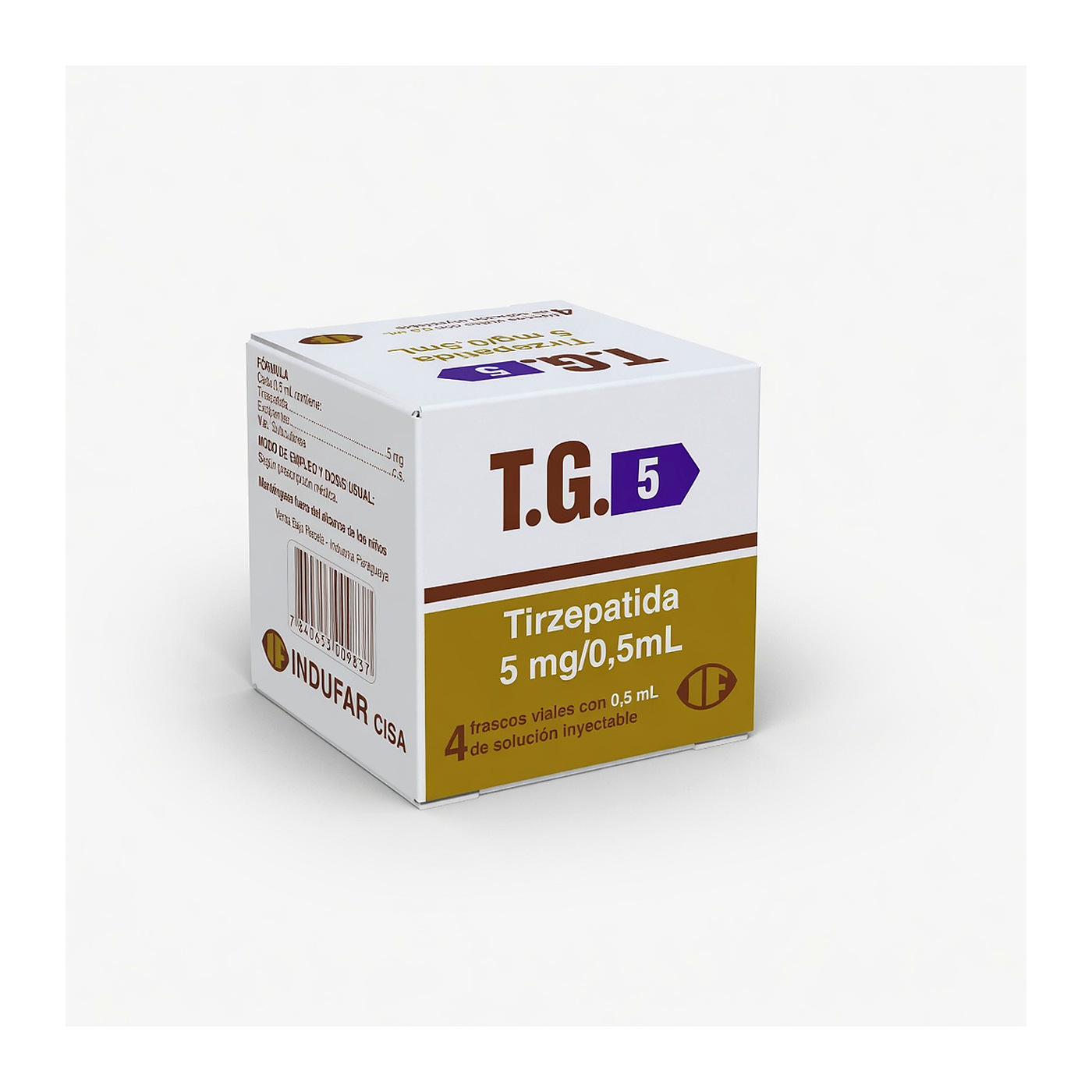 T.G. Tirzepatida 5 mg